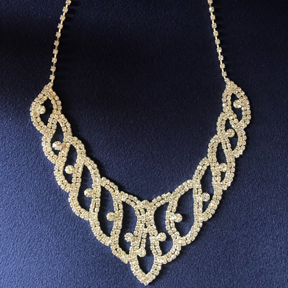 2 for $25 Rhinestone Necklace - Picture 3 of 4